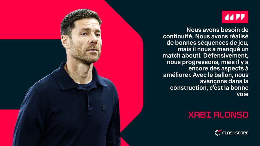 Xabi Alonso en conférence de presse