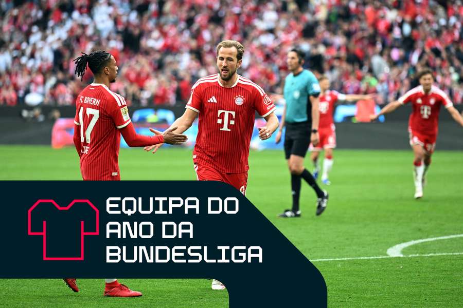 Olise e Kane dominaram a época 2025/26 na Bundesliga Olise e Kane dominaram a época 2025/26 na Bundesliga
