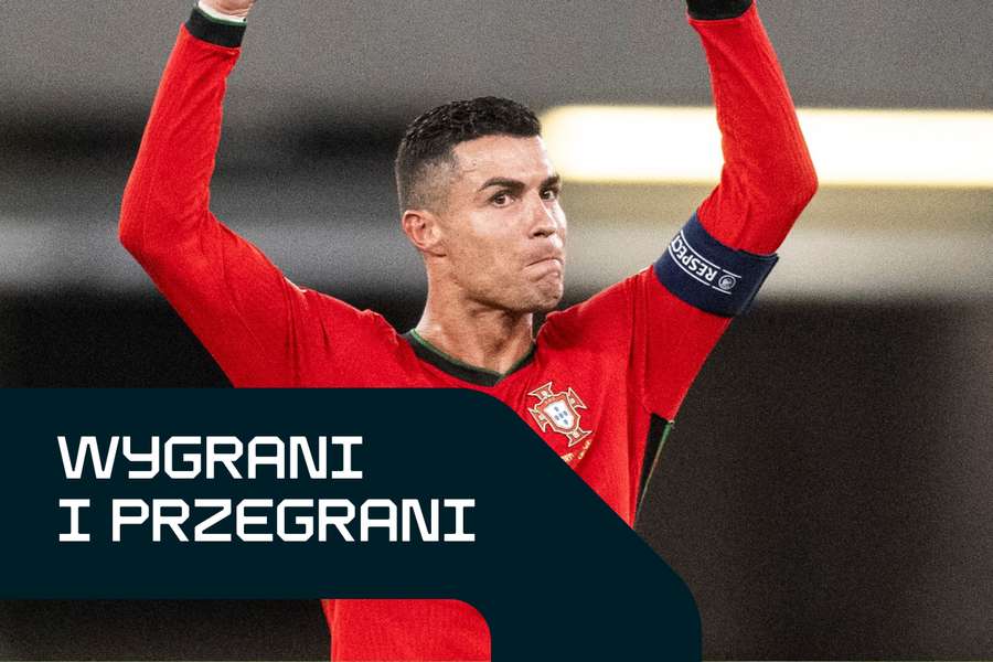 Cristiano Ronaldo świętuje