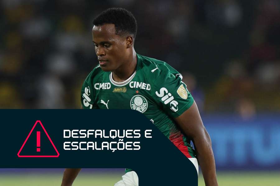 Arias, suspenso, desfalca o Palmeiras