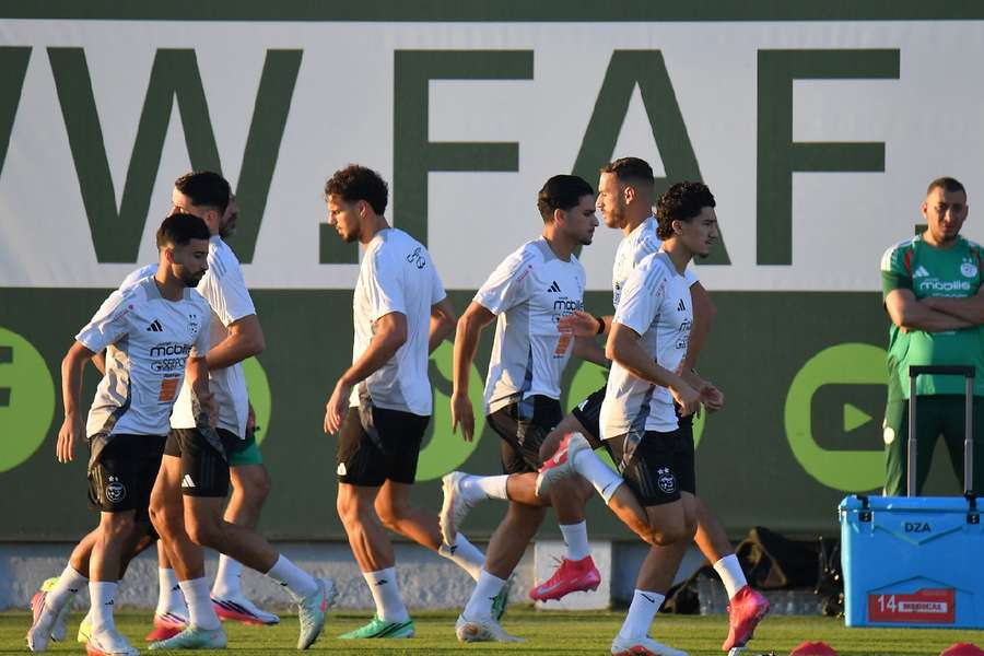 Algeria in training Algeria in training