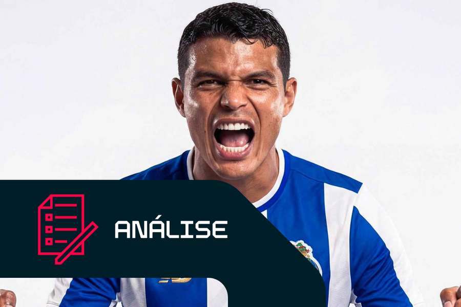 Thiago Silva com a camisola do FC Porto