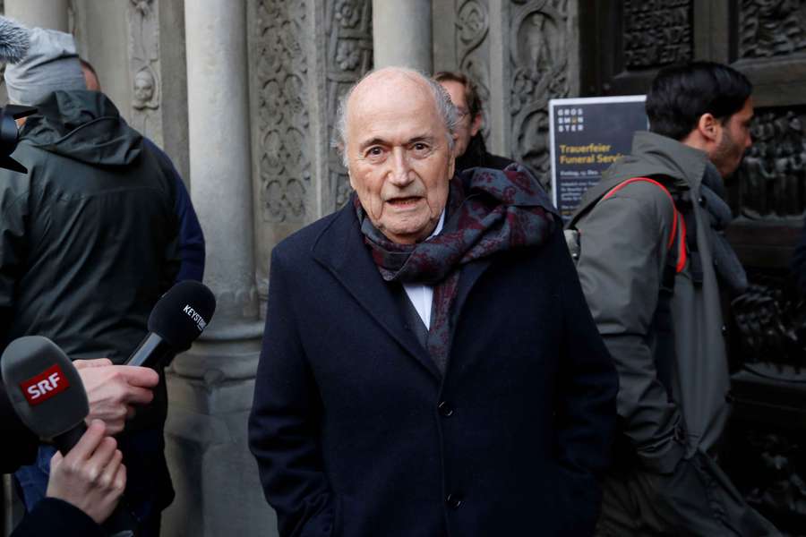 Former FIFA president Sepp Blatter Former FIFA president Sepp Blatter