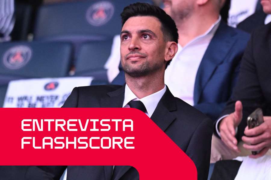 Javier Pastore presente na celebração do PSG pela conquista da Liga dos Campeões
