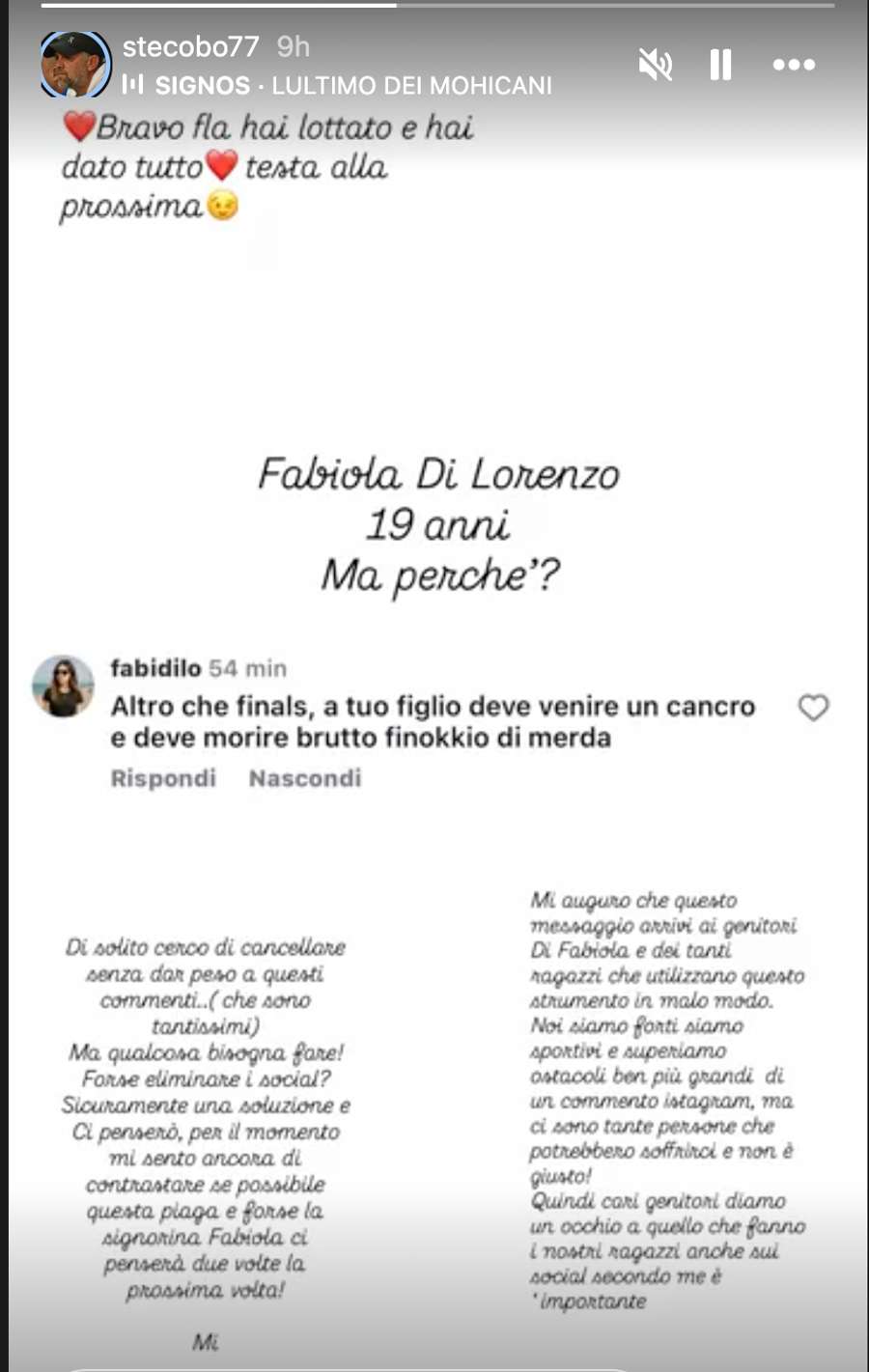 La story di Stefano Cobolli