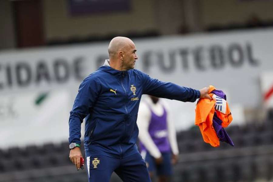 Roberto Martínez, selecionador de Portugal