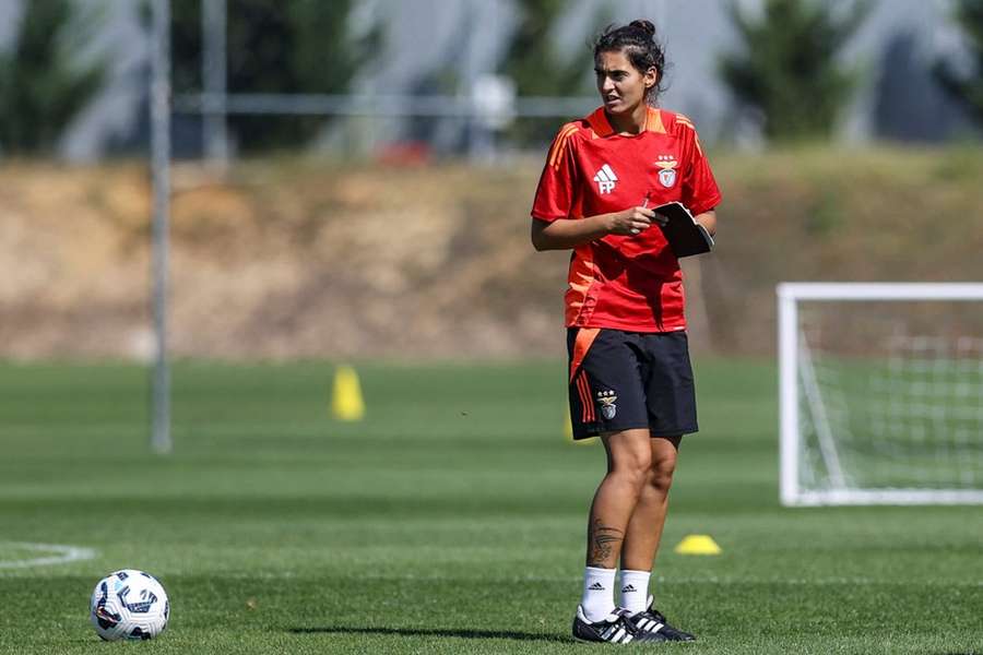 Filipa Patão, treinadora do Benfica