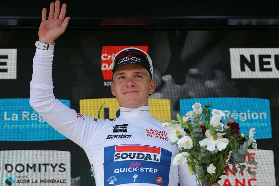 Evenepoel assumiu a liderança Critério do Dauphiné