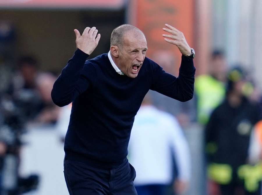 La rabbia di Allegri La rabbia di Allegri