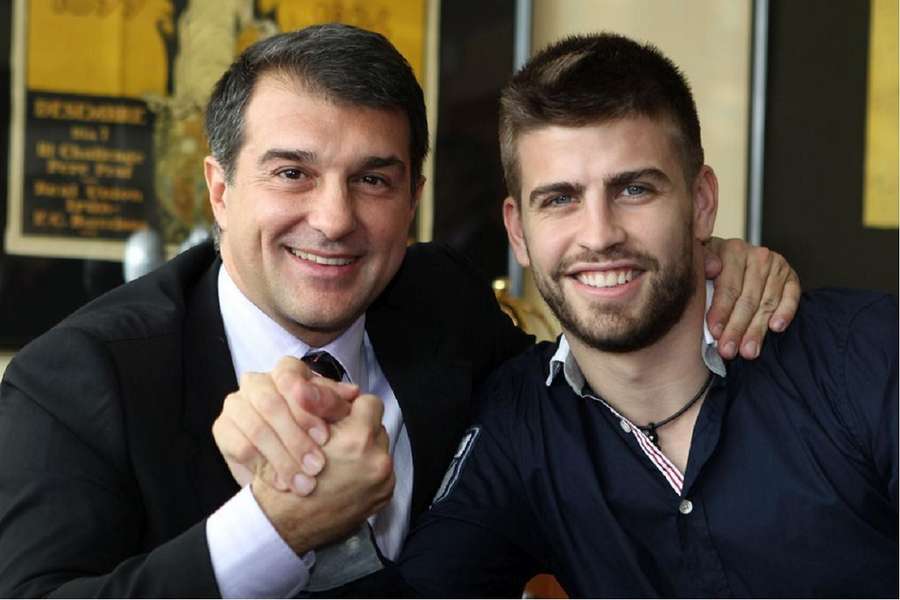 Laporta valoró el barcelonismo de Piqué.