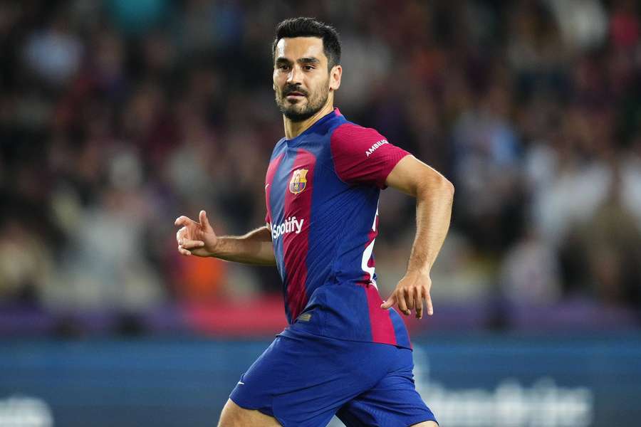 Gündogan im Barca Trikot.