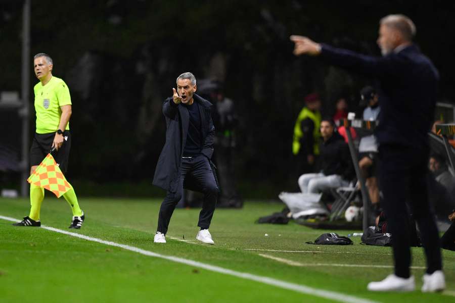 Carlos Vicens, treinador do SC Braga Carlos Vicens, treinador do SC Braga