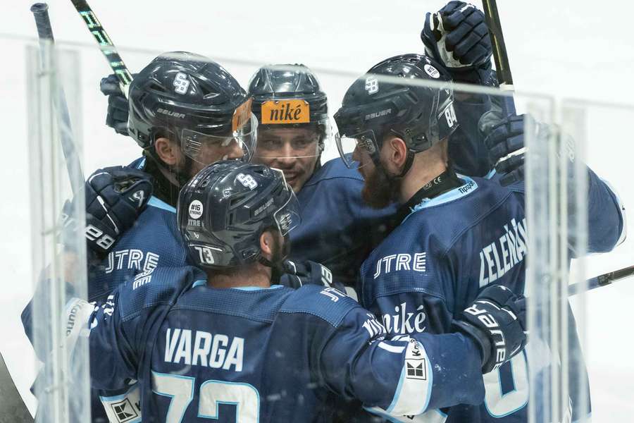 Slovan vyhral prvý semifinálový zápas na ľade Košíc.