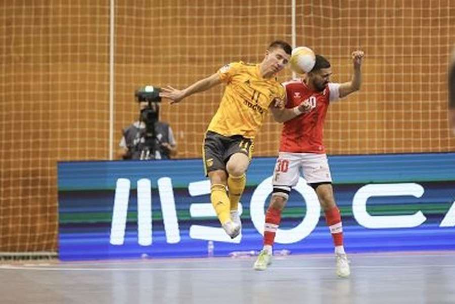 Chishkala foi a figura do jogo, com um golo e uma assistência para o Benfica