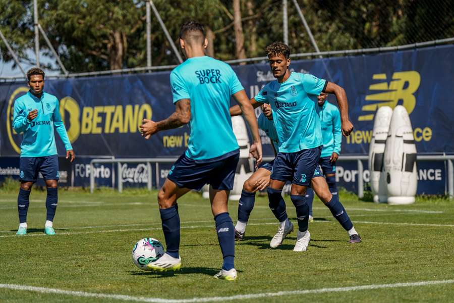 Dragões continuam a preparação para a segunda jornada da Liga