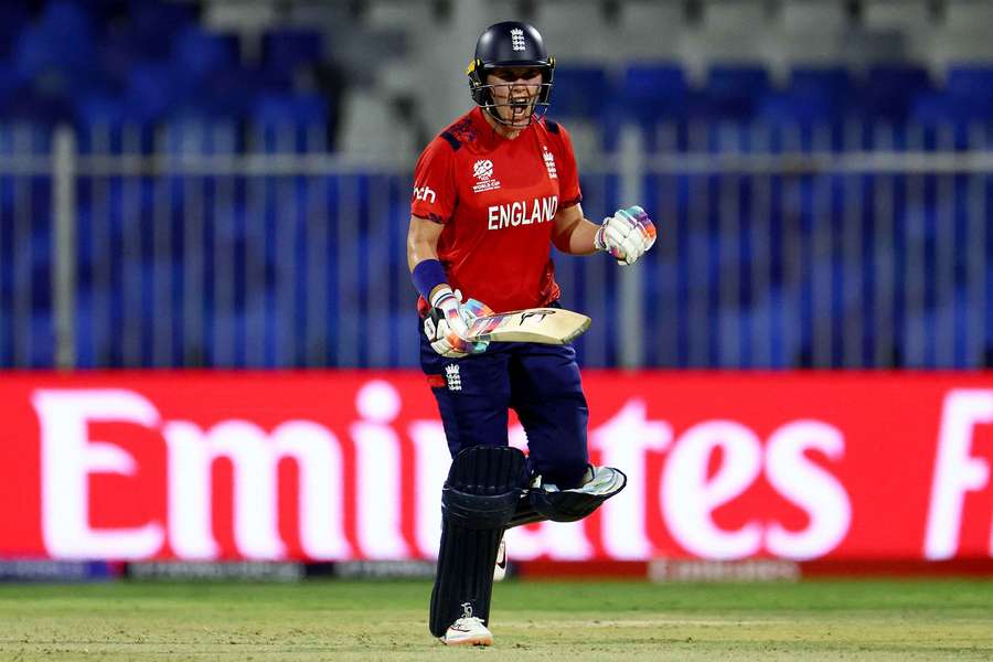 England's Nat Sciver-Brunt during the Women's T20 World Cup match against South Africa