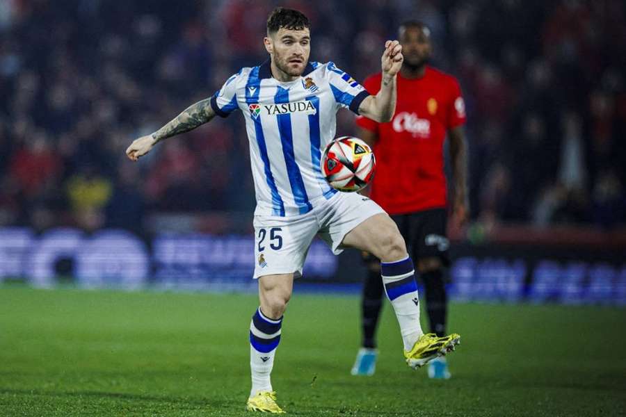 Javi Galán a disputé tous les matches de la Real Sociedad depuis son arrivée au Pays Basque. 