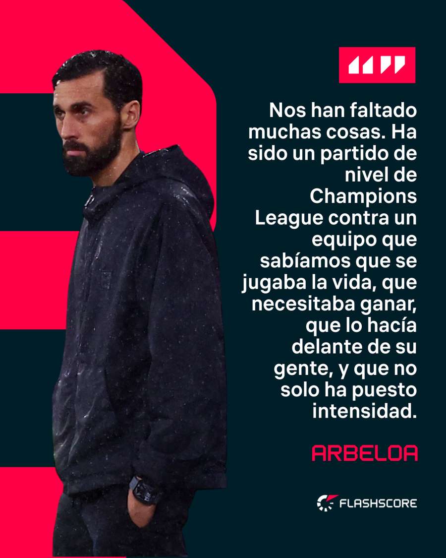 Las palabras de Arbeloa