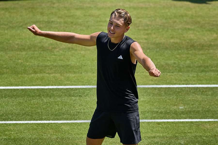 Justin Engel steht erstmals in einem Rasen-Viertelfinale.