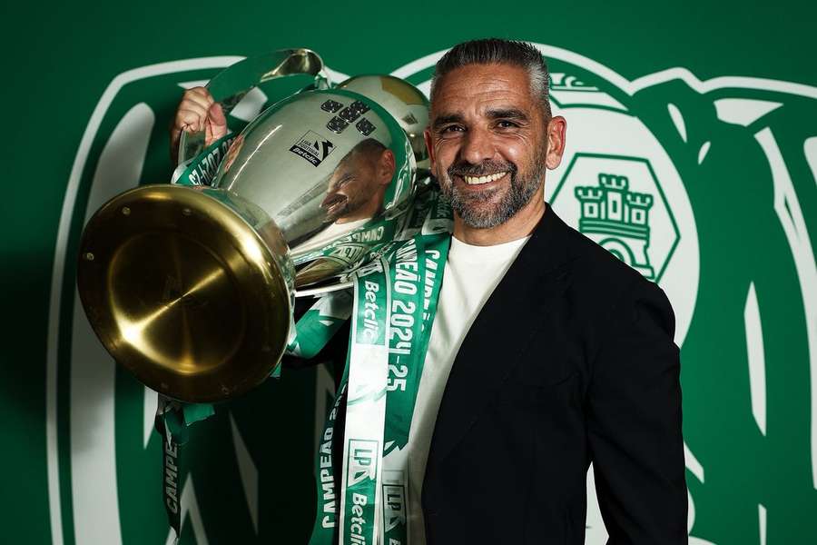 Rui Borges, treinador do Sporting