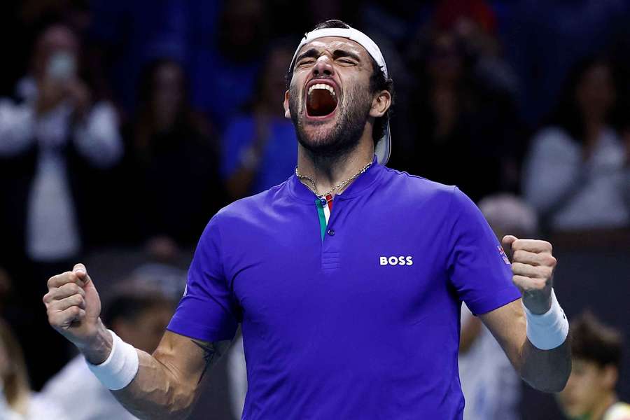 Berrettini ya jugó en Riad durante la Copa Diriyah en 2022.