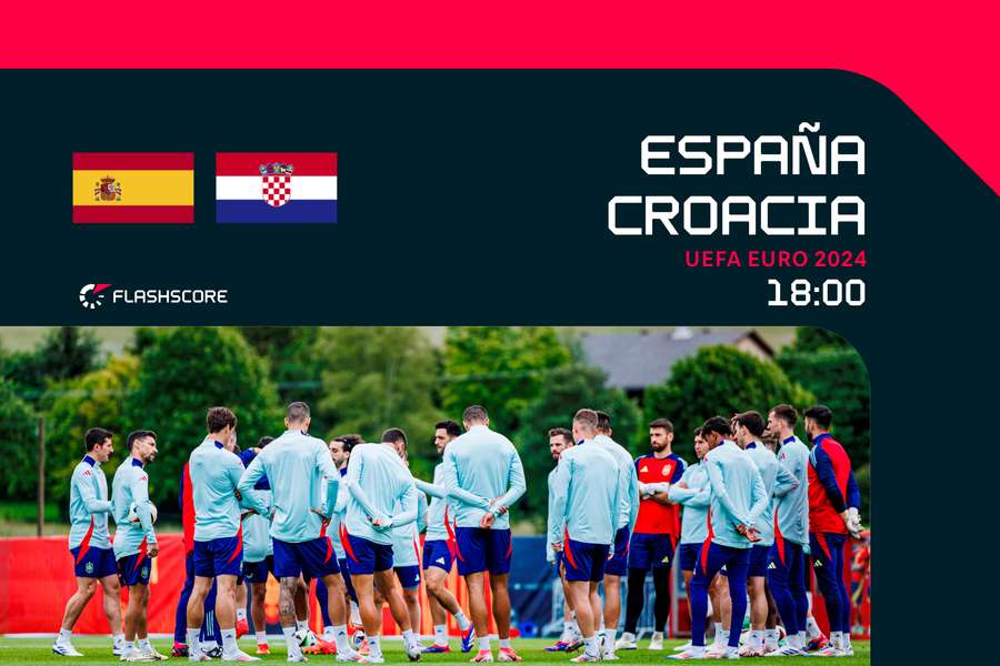 España se mide a Croacia este sábado.