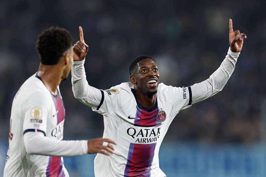 Dembélé se recuperou após perder pênalti contra o Strasbourg Dembélé se recuperou após perder pênalti contra o Strasbourg