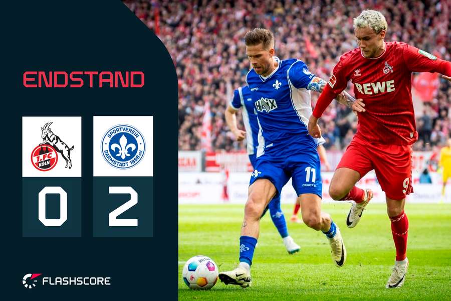 Das war ein bitteres Spiel für den 1. FC Köln.