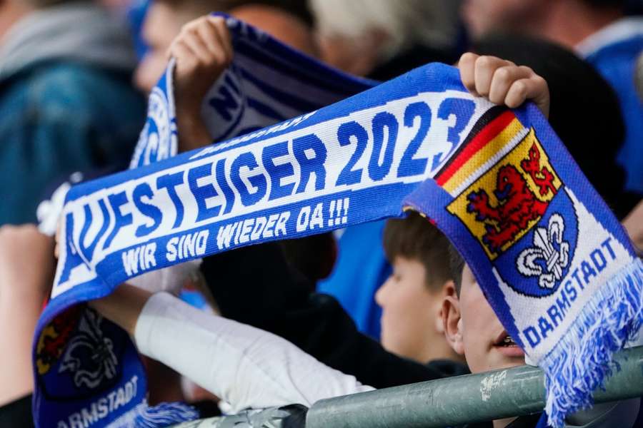 SV Darmstadt 98 na zes jaar terug in de Bundesliga en gaat voor kampioenschap