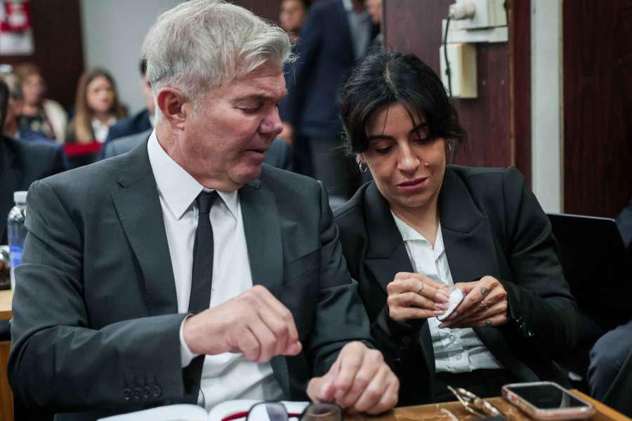 Gianinna Maradona, durante el juicio por la muerte de su padre
