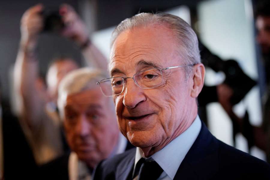 Florentino Pérez, presidente del Real Madrid