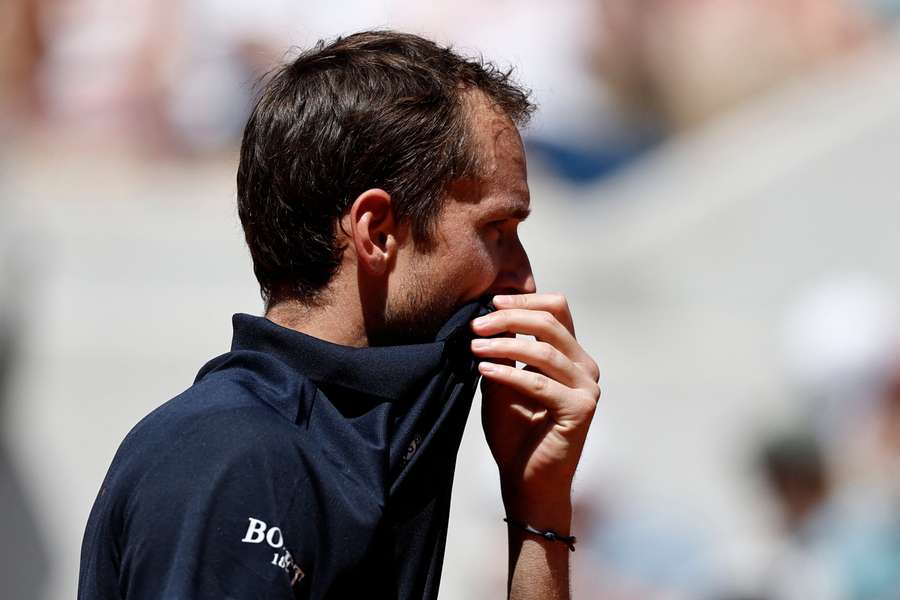 Daniil Medvedev sucumbe en París Daniil Medvedev sucumbe en París