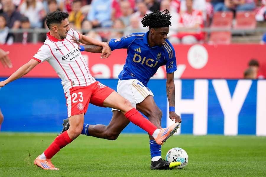 Zápas Girony a Realu Oviedo nabídl šest gólů. Zápas Girony a Realu Oviedo nabídl šest gólů.