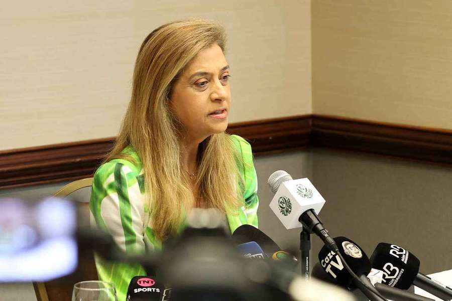 Leila entende que o Palmeiras não joga sozinho