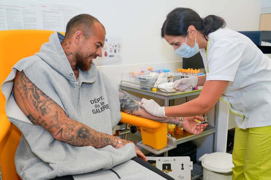 Denis Alibec a făcut vizita medicală cu lotul Farului Constanța Denis Alibec a făcut vizita medicală cu lotul Farului Constanța