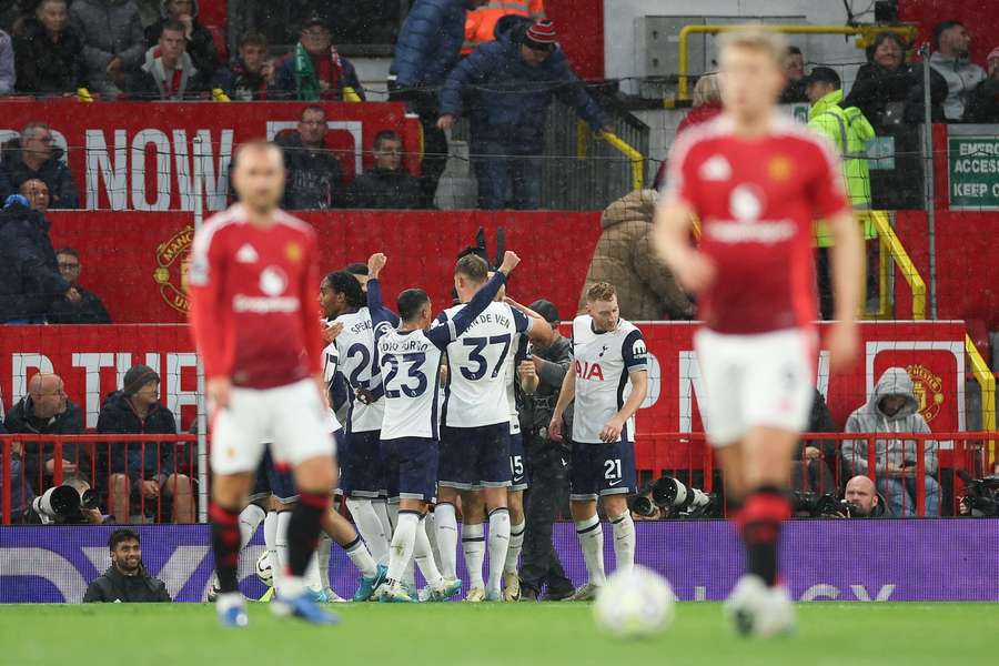 Tottenham zdolal Manchester United na jeho pôde.