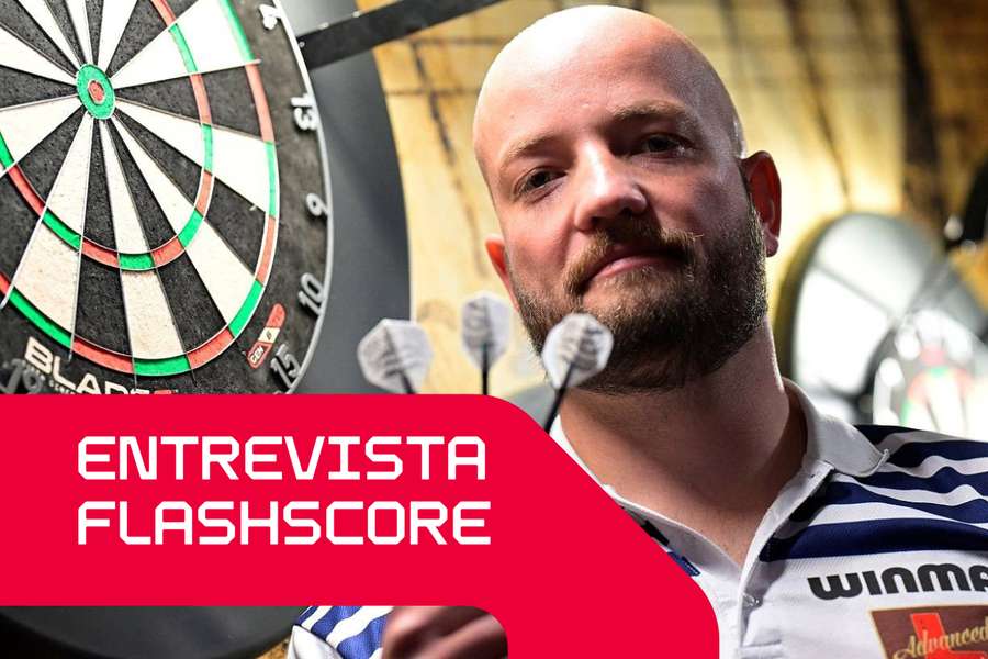 Thibault Tricole falou ao Flashscore antes do Campeonato do Mundo de Dardos PDC