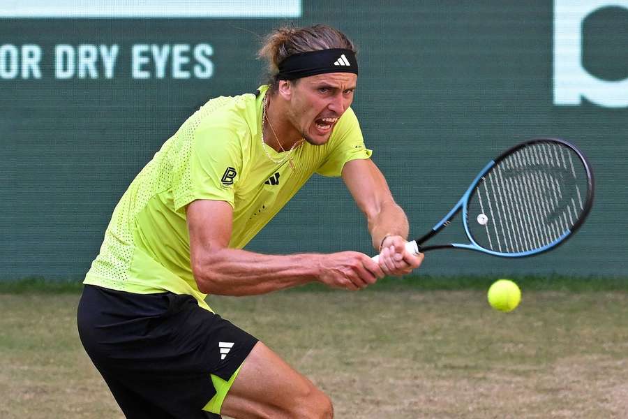 Alexander Zverev en el Terra Wortmann Open 2025.
