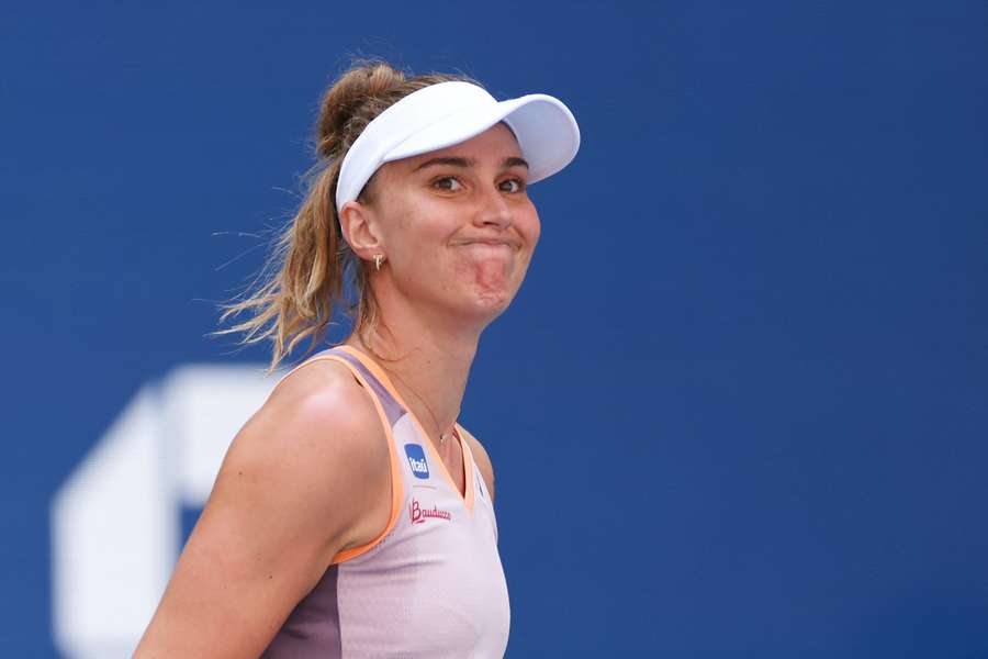 Bia Haddad não conseguiu bater a tcheca no Arthur Ashe Stadium