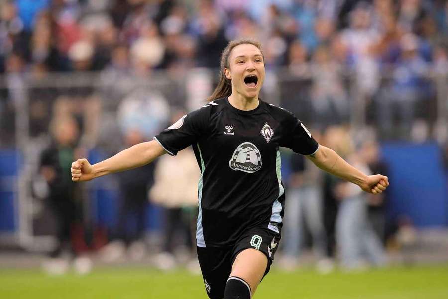 Werder Bremen hat den Einzug ins Pokalfinale geschafft.