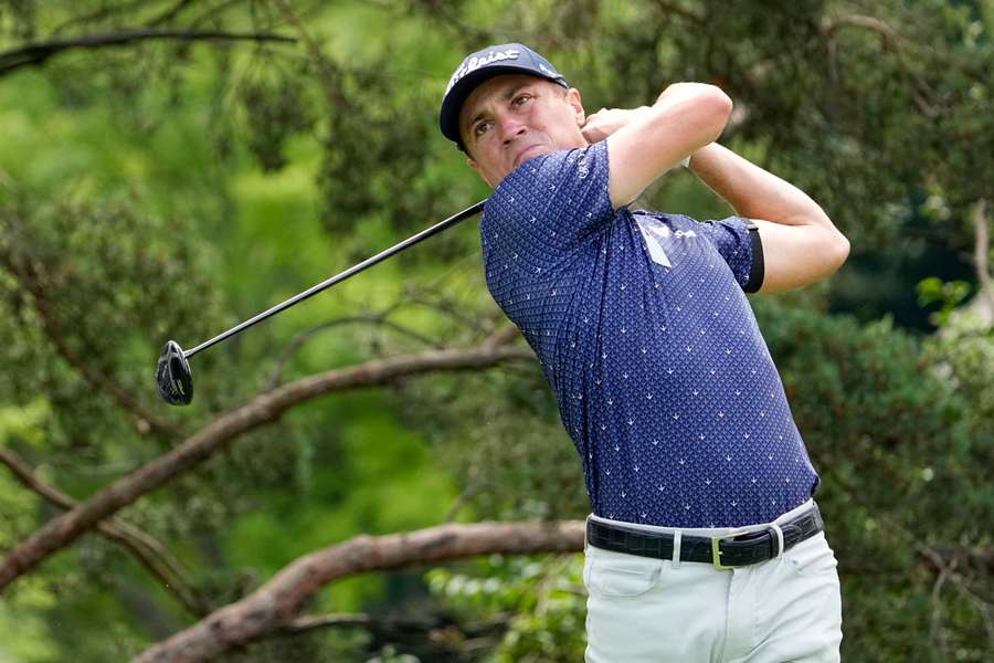 Justin Thomas during the Memorial Tournament in 2024