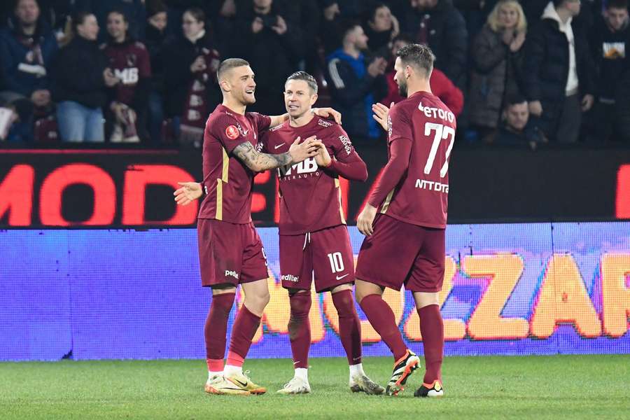 Rapid - CFR Cluj 2-2