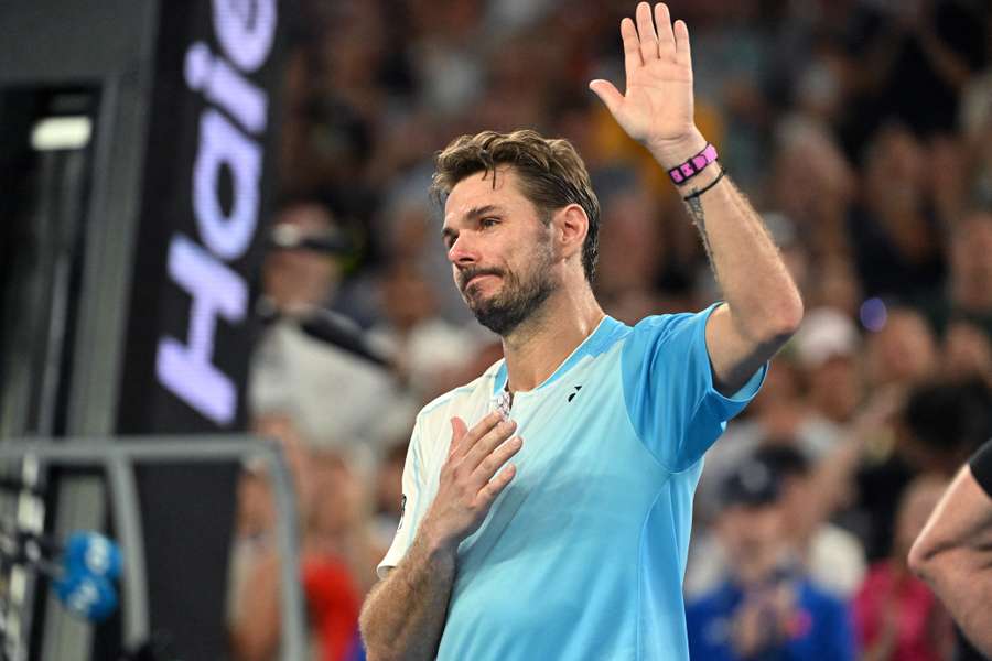 Wawrinka après sa défaite ce samedi.