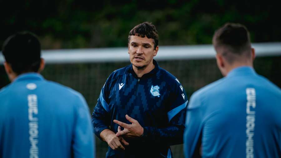 Jon Ansotegi, entrenador interino de la Real Sociedad Jon Ansotegi, entrenador interino de la Real Sociedad