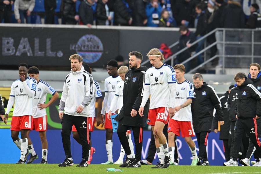 Der HSV war nicht glücklich über die Niederlage in Paderborn