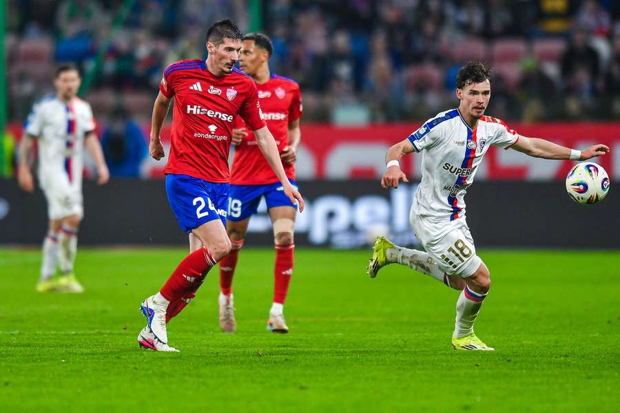 Górnik Zabrze kontra Raków Częstochowa w sobotnim finale na PGE Narodowym