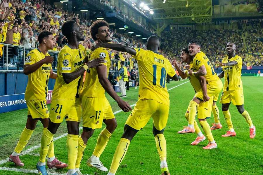 Renato Veiga festejou pelo Villarreal