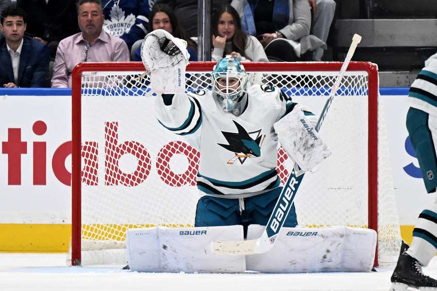 Yaroslav Askarov of the San Jose Sharks