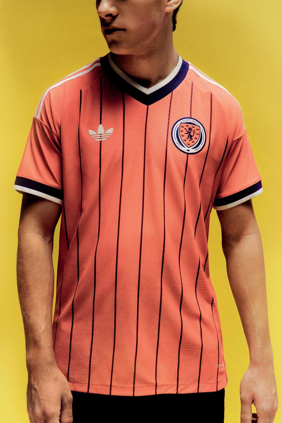 Scotland's shirt 2 is salmon