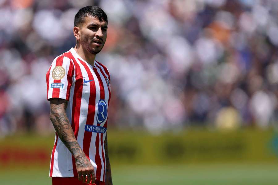 Ángel Correa, en el partido ante el PSG en el Mundial de Clubes
